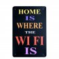 CRAZY WORK Creative Retro Plaque Wall Stickers Decor For Pub Bar Home Metal Sign