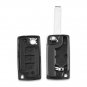 NEW 3 Buttons Remote Car Key Shell Case Fob For Peugeot 207 208 307 308 408 P