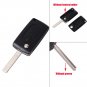 NEW For Citroen C2 C3 C4 C5 C6 C8 3 Buttons Flip Remote Car Key Case Cover Sh