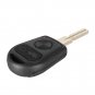 NEW 3 Button Uncut Blade Car Key Replacement Remote Key Case Shell for BMW E3
