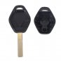 NEW Key Remote Fob Case Replacement Car Key Shell Cover Keyless Fob For BMW 1