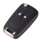 NEW Flip Folding Remote Key Case for OPEL VAUXHALL Insignia Astra 2 Button HU