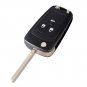 NEW 3 Buttons Flip Remote Folding Car Key Fob Case For Opel Vauxhall Corsa As
