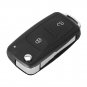 NEW NEW 2 Button Folding Flip Remote Key Replacement Case FOB Shell For Vw VO