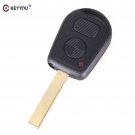 NEW 2 Buttons Car Key Case Shell Cover Remote Blank Key Replacement For BMW E