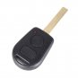 NEW 2 Buttons Car Key Case Shell Cover Remote Blank Key Replacement For BMW E