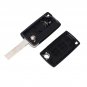 NEW 2 Button Flip Folding Remote Car Key Shell Case For Citroen C2 C3 C4 C5 C