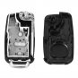 NEW NEW 3 Button Flip Fob Remote Folding Key Shell for VW VOLKSWAGEN Tiguan G