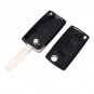 NEW 2 Buttons Remote Flip Key Shell Fob For PEUGEOT 307 308 107 207 407 408 W