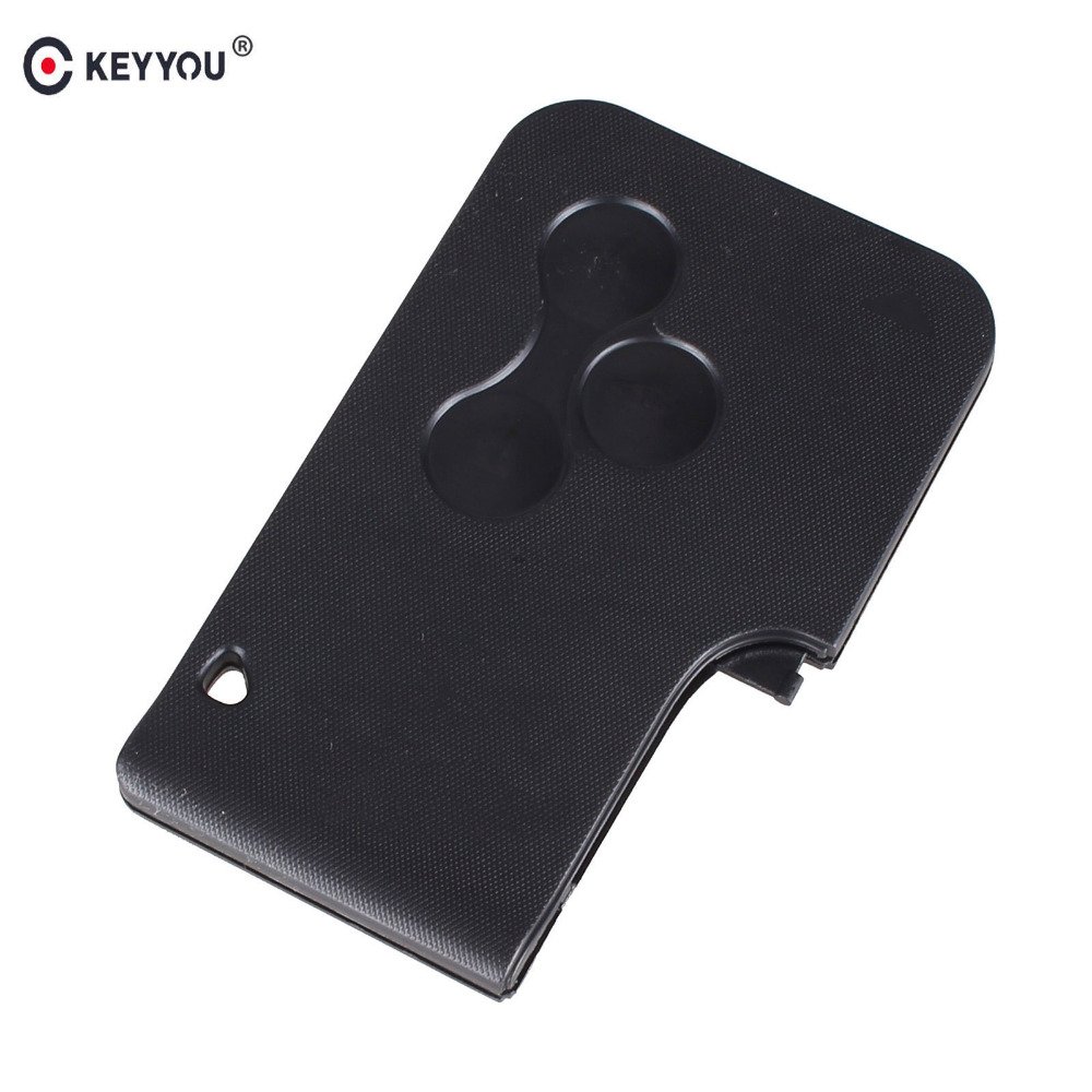 NEW New Replacement 3 Button Remote Key Card Shell Case For Renault Laguna Es