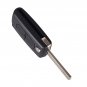 NEW 20x Replacement 2 Button Remote Flip Folding Car Key Fob Case Shell Blade