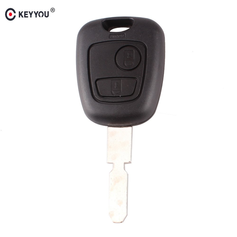 NEW Replacement Remote Car Key Case Fob 2 Button for Peugeot 406 407 307107 2