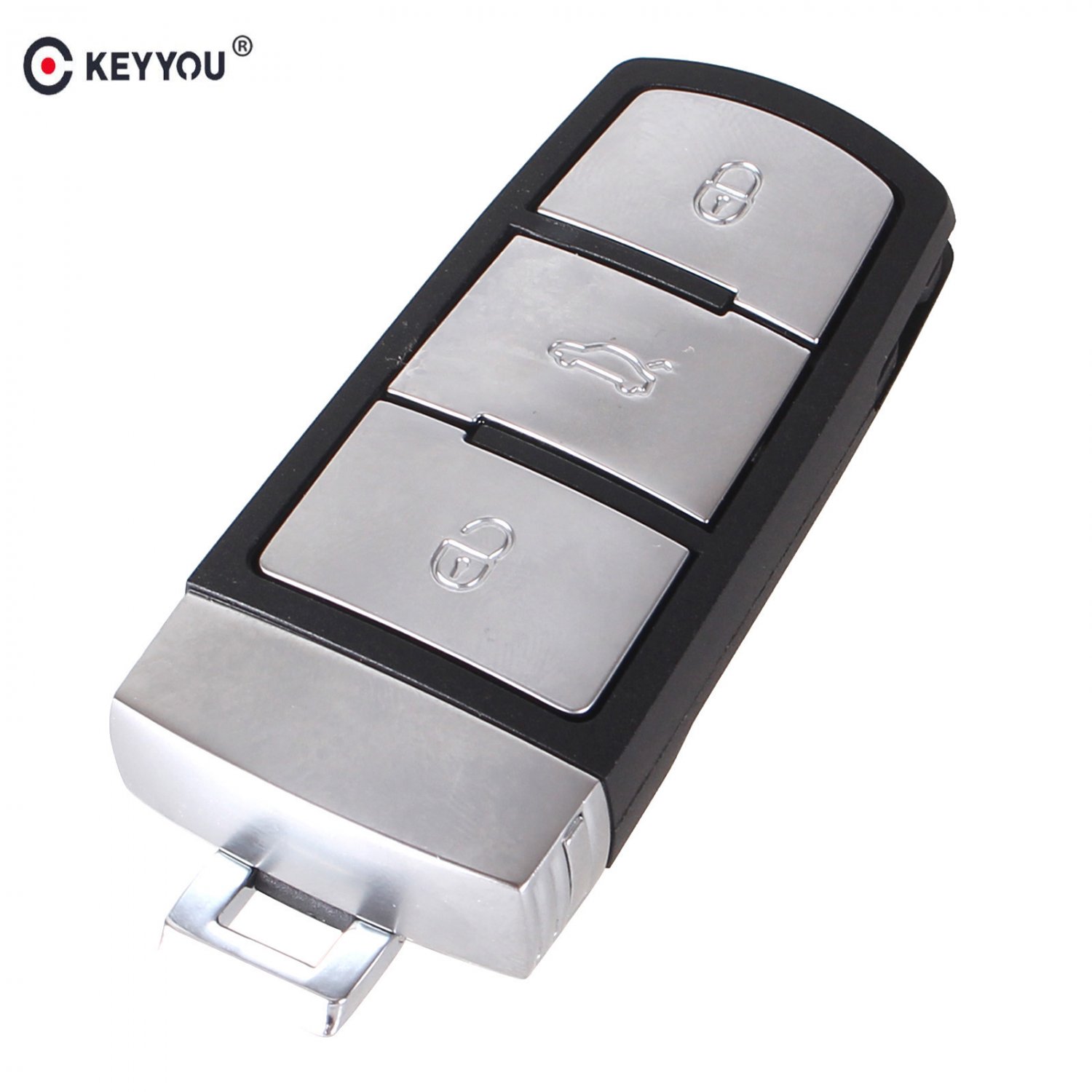 NEW NEW Replacement Shell Smart Remote Key Case Fob for VW VOLKSWAGEN CC Pass