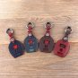 NEW Leather Car Key Shell 3 Buttons For Mercedes Key For Benz S SL ML SLK CLK