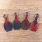 NEW Leather Car Key Shell 3 Buttons For Mercedes Key For Benz S SL ML SLK CLK