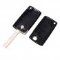 NEW 20x 3 Buttons Flip Remote Car Key Shell Case Fob For Peugeot 207 307 407