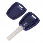 NEW 10X For Fiat Key Shell SIP22 Blue Blank Shell For Fiat 500 Ducato Transpo