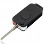 10pcs NEW Replacement Flip 1 Button Remote Key Shell Case Fob For Benz Mercedes