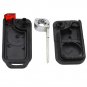10pcs NEW Replacement Flip 1 Button Remote Key Shell Case Fob For Benz Mercedes