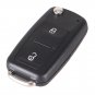 NEW NEW 2 Button Uncut Folding Flip Remote Key Replacement Case FOB Shell For