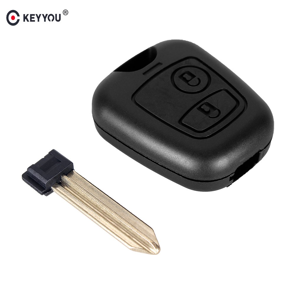 NEW 10X 2 Button Remote Key Flip Fob Car Key Case for Citroen C1 C2 C3 Saxo X