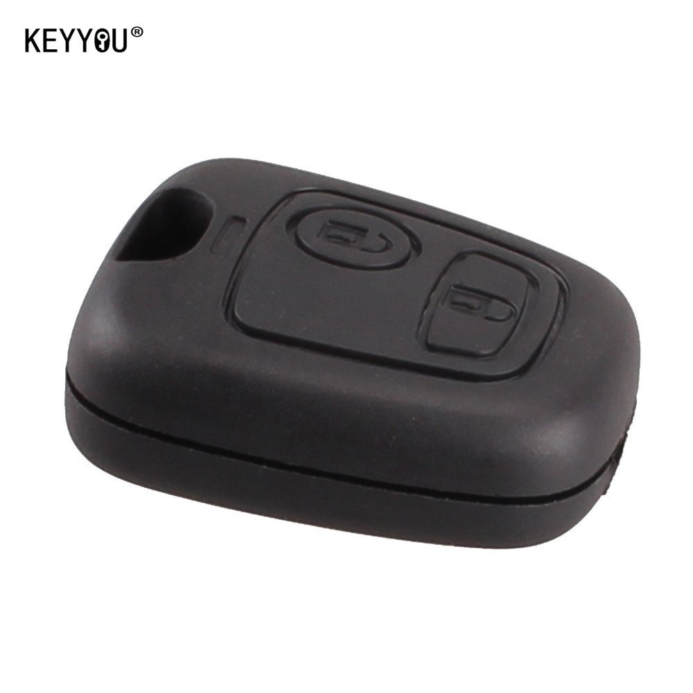NEW 10x New Remote Key Case Shell Entry Fob 2 Buttons for Peugeot 106 206 306
