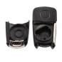 NEW 2 buttons Flip Folding Key Shell Case FOB For Vauxhall Opel Corsa Astra V
