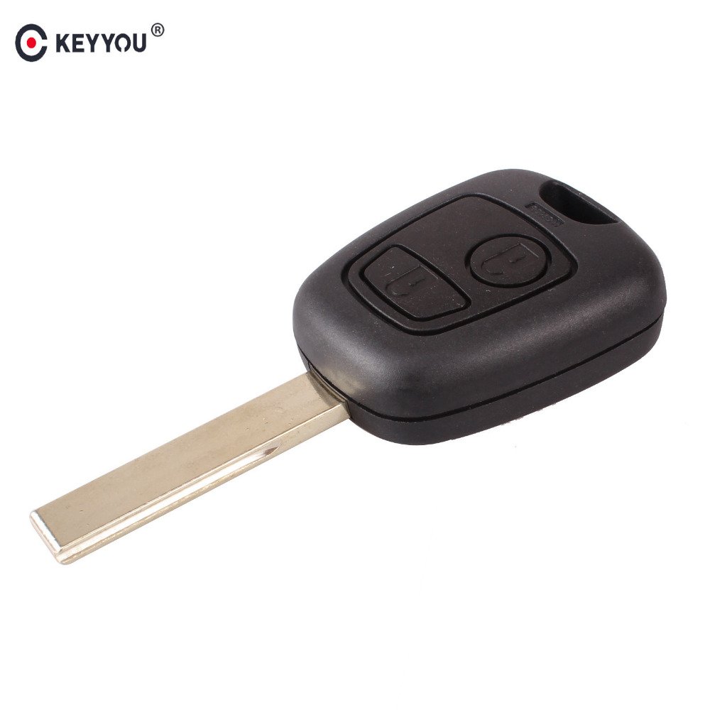 NEW Replacement 2 Button Remote Car Key Case Shell Fob For Peugeot 307 With G