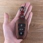 NEW Genuine Leather Car Key Case Cover holder For Peugeot 508 301 2008 3008 4