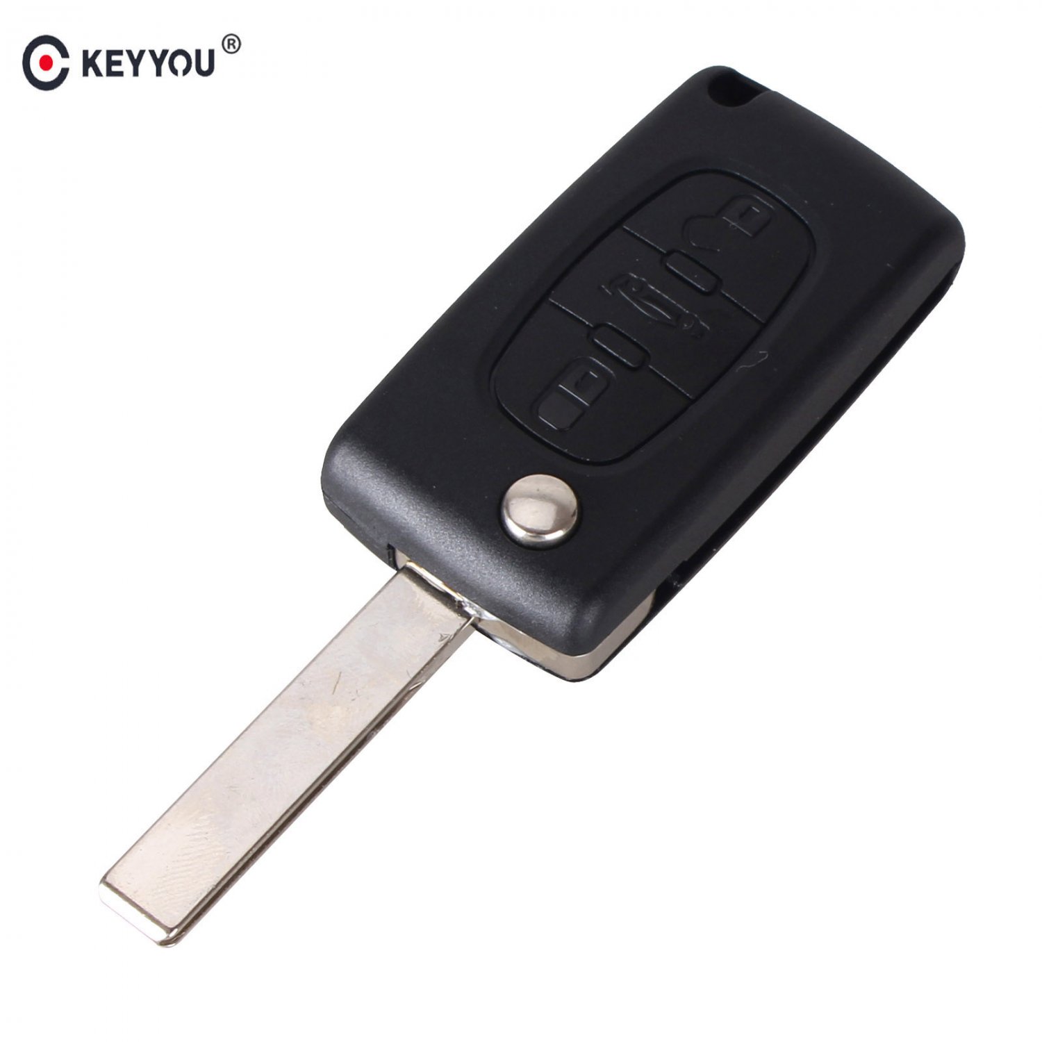 NEW 20x Remote Car Key Case Shell For peugeot 407 407 307 308 607 3 Buttons K