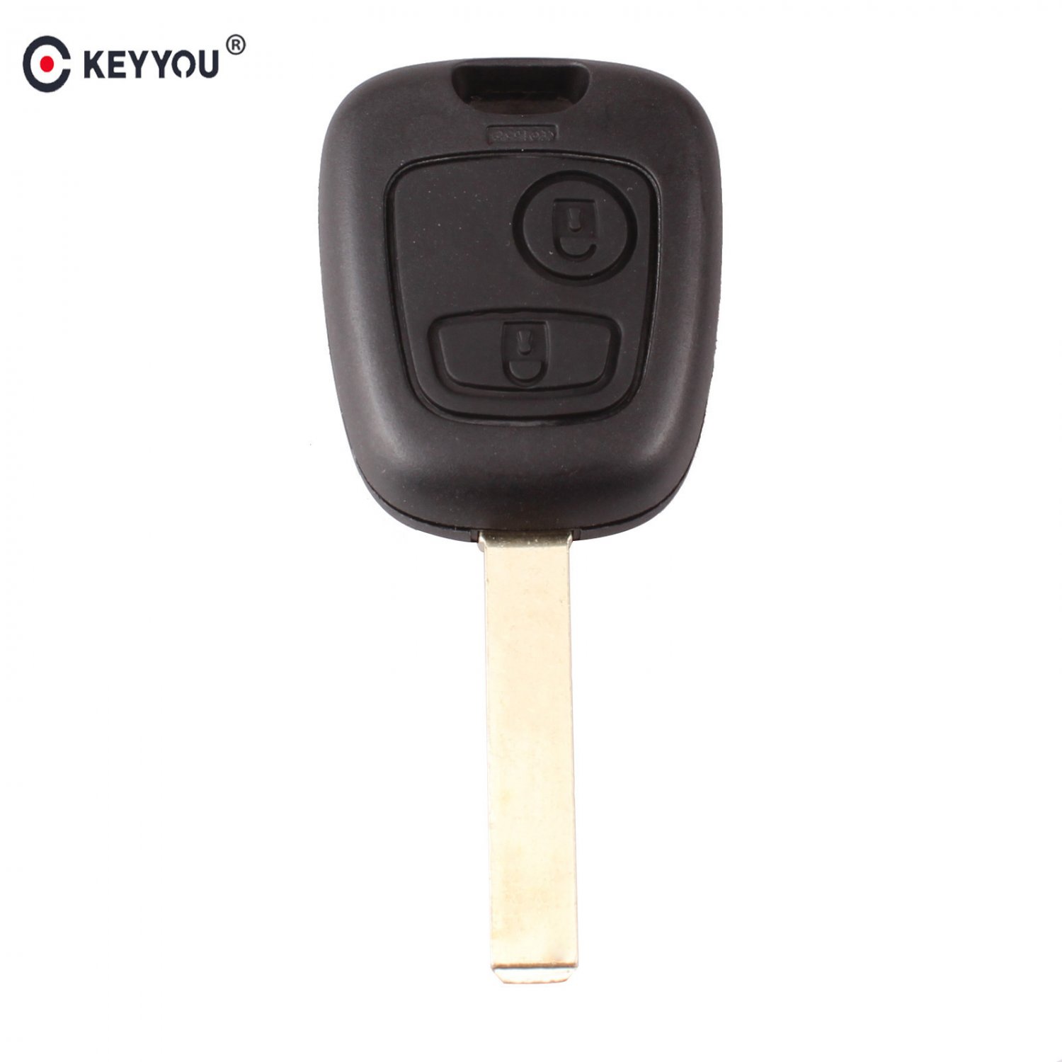 NEW 10X 2 Buttons Remote Car Key Case Shell Fob For Citroen C1 C2 C3 / Plurie