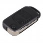 NEW 5pcs Flip Folding car Shell Remote Key Fob Case 3 Button For Mercedes Ben
