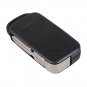 NEW 5pcs Flip Folding 3 Button Remote Flip Folding Key Shell Fob For Mercedes