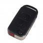 NEW 5x Flip Folding car Shell Remote Key Fob Case 2 Button For Mercedes Benz