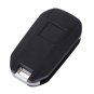 NEW 10X 3 Buttons New Flip Key Shell for PEUGEOT 508 407 Remote Key Case Auto