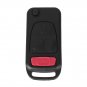 NEW 2+1 ButtonsRemote Flip Key Shell Case 3 button For MERCEDES BENZ C E S ML