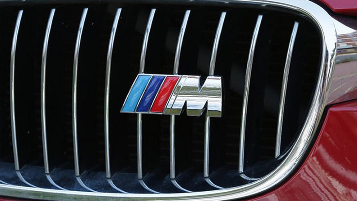 * Authentique BMW M-Tech FRONT GRILL BADGE