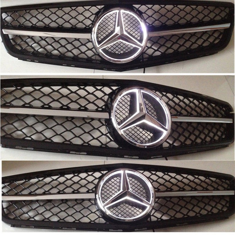 Front Grille Star Emblem Logo For Mercedes Benz 2006-2013 Illuminated