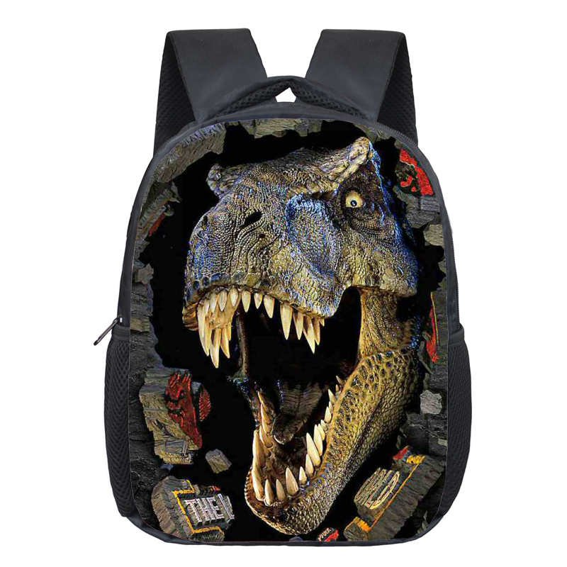 Dinosaur Magic Dragon Backpack for Kids Animals Children Schoolbags Boys Girls S