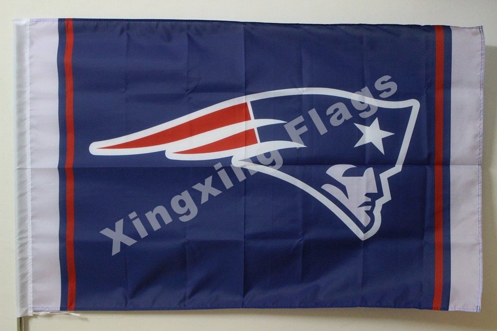 New England Patriots Column Flag 3ft X 5ft Polyester NFL1 New England Patriots B