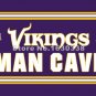 Minnesota Vikings Man Cave Flag 3ft X 5ft Polyester NFL1 Minnesota Vikings Banne