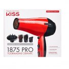 KISS 1875 Watt Pro Tourmaline Ceramic Styling Edition Hair Dryer, 5 Pieces