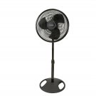 Lasko 16" Oscillating Adjustable Pedestal Fan with 3-Speeds, 47" H, Black, S16500, New