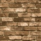 LIGHT BROWN Stone Brick Wallpaper