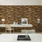 LIGHT BROWN Stone Brick Wallpaper