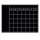 Monthly Planner Black Chalkboard Contact Paper