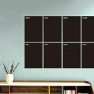 Weekly Planner Black Chalkboard Contact Paper