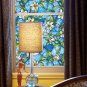 Fancy Floral Stained Glass Window Film