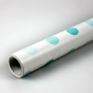 Polka Dot White Contact Paper