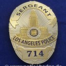 LAPD Sergeant Badge # Police # full sized